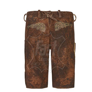 OEM Service Breathable Lederhosen Bavarian <b>Shorts</b> Premium Quality Slim Fit Adults Lederhosen Lederhosen Bavarian <b>Shorts</b> - Product Image 2