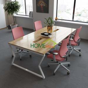 MConcept Assembly Meeting <b>Table</b> HBMC013 Contemporary Design 240x120 Solid MDF <b>Office</b> Furniture for Home <b>Office</b> Conference Room - Product Image 1