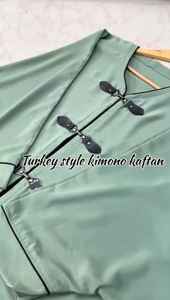 Premium femmes élégant modeste brodé à la main dubaï Abaya formel traditionnel respirant tissu pour les musulmans placard essentiel - Product Image 4