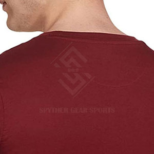 Camiseta de algodón 100% para hombre, precio económico, venta al por mayor, logotipo personalizado impreso, corte holgado, para venta en línea - Product Image 3