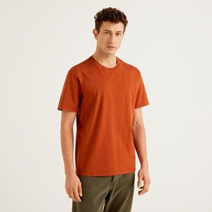 T-shirt 100% en coton de qualité supérieure pour hommes, manches courtes personnalisées, col rond, logo personnalisé, commandes en gros - Product Image 1