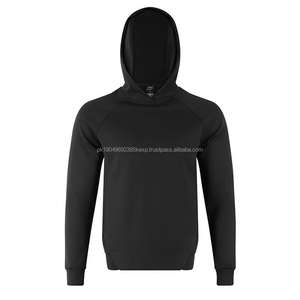 Venta al por mayor de los hombres de alta calidad 100% algodón pulóver gimnasio Sudadera con capucha con dobladillo curvo invierno de secado rápido transpirable OEM servicio Regular Fit - Product Image 3