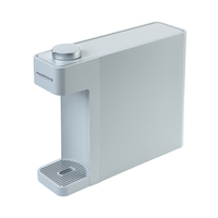 Moolmang CLEAK Purificateur d'eau gris clair 3 filtres 8 étapes Système de filtration manuelle Purification domestique haute performance