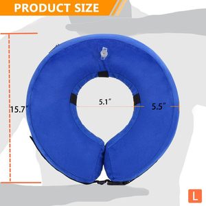 <span class=keywords><strong>Collar</strong></span> inflable de recuperación para perros, <span class=keywords><strong>collar</strong></span> isabelino de cono ajustable para cirugía o lesiones de recuperación de mascotas - Product Image 5