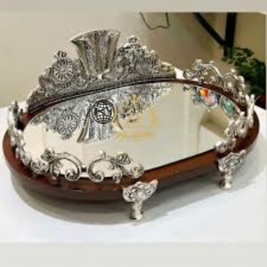 คิง อินเตอร์เนชั่นแนล นำเสนอชุดภาชนะใส่ฮาลดี คุมคุม ทำจากเงินแท้ พร้อมถาด - Product Image 6