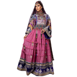 Vente chaude afghan Kuchi robes pour femmes 2025 vente en gros Original haute qualité afghan Kutchi robe pour femmes Design par AA IMPEX - Product Image 1