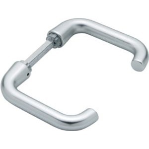 HOPPE Paris 138L Aluminium F1 Door Handle Pair 8 mm Square Spindle Without Rosettes for RV <b>Interior</b> <b>Accessories</b> - Product Image 1