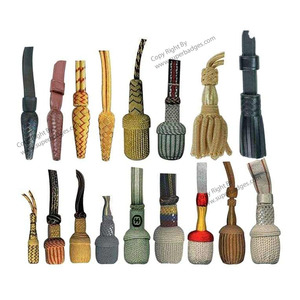 Nouveau prix de gros noeud sabre couleur unie fournisseur de cérémonie noeud rapière pour uniformes et accessoires - Product Image 3