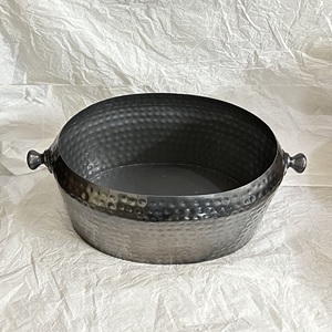 Stainless Steel Hammer Beverage Tubs Large Size Wine Chiller <b>Drink</b> <b>Buckets</b> for Parties Weddings New Design Metal Beverage Tub - Product Image 2