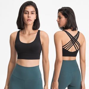 Sujetador deportivo sin costuras para mujer, sujetador de alto impacto para gimnasio, Fitness, Yoga, Top corto de entrenamiento transpirable, ropa deportiva acolchada para correr - Product Image 1