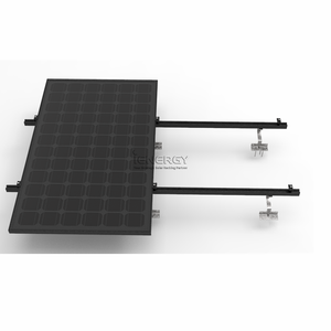 Système de <span class=keywords><strong>support</strong></span> de montage <span class=keywords><strong>solaire</strong></span> <span class=keywords><strong>pour</strong></span> toiture en tuiles en aluminium, rail de montage PV, installation en kit - Product Image 1