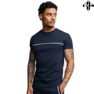 100% algodón deporte en blanco todos los colores Regular Fit Streetwear camisetas hombres venta al por mayor stock lote fabricantes camiseta personalizada - Product Image 6