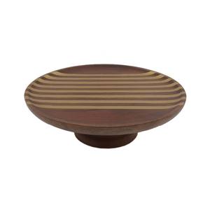 Exhibidores de Pastel de Madera Redondos Personalizados de Diseño Moderno con Acabados Naturales para Bodas, Cumpleaños y Fiestas - Product Image 2