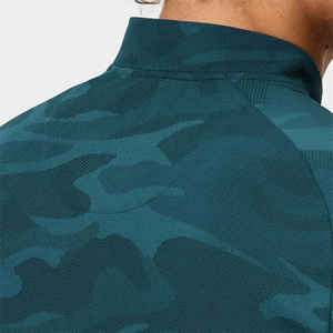 2025 OEM diseño personalizado 88% poliéster 12% Spandex camiseta de Golf de secado rápido para Polo para hombres nuevos patrones de sublimación tela de lona - Product Image 5