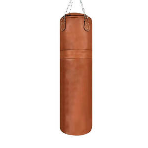 Sac de frappe en cuir PU, sac de sable de boxe robuste pour le karaté, le MMA, le Muay Thai, entraînement professionnel - Product Image 1