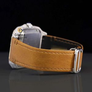 Montre mécanique Hip Hop en moissanite bicolore unique pour hommes fabriquée en acier inoxydable pour hommes avec diamants Vvs Clarity Round Cut - Product Image 3