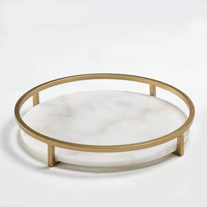 Bandeja de servicio decorativa al por mayor para hotel doméstico - Product Image 3