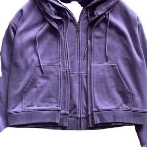 เสื้อฮู้ดดี้ซิปสามชั้น ล้างสีแบบแอซิด ดีไซน์ทันสมัย สีพื้น ทรงหลวม ไหล่ตก ซิปสามชั้น ไซส์ใหญ่ - Product Image 3