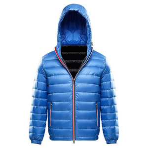 Veste matelassée personnalisée, respirante, en coton rembourré, pour l'hiver, à capuche, grande taille, pour hommes et femmes, veste pour homme - Product Image 6