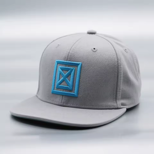 Gorras de Béisbol Personalizadas con Bordado 3D, de Algodón, con Visera Plana, para Adultos, Lisas, Estilo Hip Hop, de 5 Paneles, con Cierre a Presión - Product Image 5