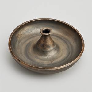 ชุดเครื่องหอมทองเหลืองขัดเงาแบบโบราณพร้อมสลักลายดอกไม้ดีไซน์ศิลปะสมัยใหม่หอมใช้ในบ้านแบบพกพา - Product Image 2