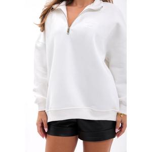 Sudadera Extra Grande 7523 en Color ECRU, Tejido de Punto Transpirable, Cómoda y Elegante - Product Image 2