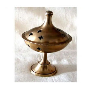 Dernière arrivée été saison métal plaqué or antique bâton d'encens brûleur haute qualité bois d'agar disponible prix de gros - Product Image 3