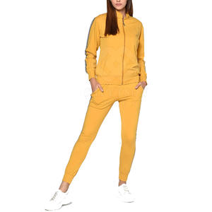 Chándales de algodón para mujer, nuevo estilo 2025, logotipo personalizado, cuello levantado, ropa informal de invierno hecha en Pakistán de alta calidad - Product Image 1