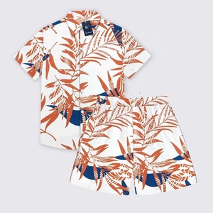 Camiseta de Verano Personalizada para Hombre, Transpirable, Estilo Business, Cuello Solapa, Manga Corta, Polo con Botones y Estampado - Product Image 1