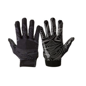 Nouveauté Gants de football américain Qualité supérieure Utilisation en extérieur Durable Anti-rides Meilleure vente Polyester Respirant Bas prix - Product Image 4