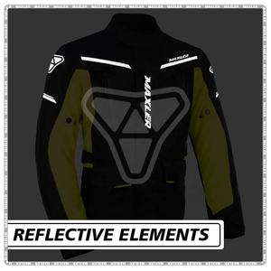 Veste de moto longue durée résistante aux intempéries, construction textile, veste de moto longue durée textile pour hommes, marque privée, fournisseur en gros OEM - Product Image 3