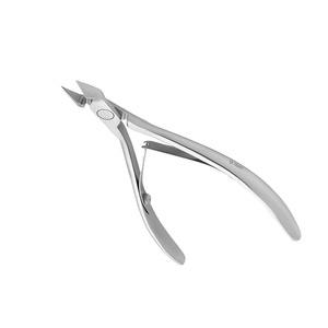 Pinzas para uñas de manicura de alta calidad, cuchillas afiladas, pinzas para cutículas de uñas de doble resorte, esmalte de espejo, cortaúñas - Product Image 4