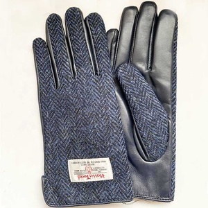 2025 gants d'hiver en cuir de haute qualité tricoté écran tactile Compatible cyclisme activités de plein air personnalisé Ski quotidien décontracté - Product Image 4