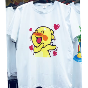 Camisetas holgadas de manga corta de alta calidad para hombres y mujeres, logotipo personalizado, estampado ecológico, estilo Formal de verano al por mayor - Product Image 3