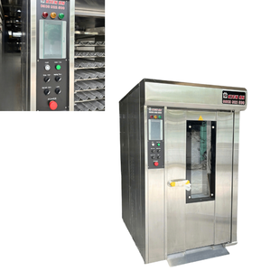 Factory Direct Sales 12 Trays Bread Oven Bakery Rotary Oven With Altuntop Trolley Pe & Wooden Pallet <b>Toaster</b> Oven in Vietnam - Product Image 1