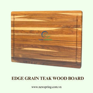 Tabla de Cortar de Madera de Teca Resistente con Ranura Profunda para Jugos para el Hogar y Restaurantes Hecha en Vietnam - Product Image 2