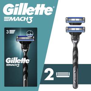Gillettee Fusion5 Power Men's <strong>Razor</strong> Handle With 1 <strong>Blade</strong> Refill, Orange - Battery-Powered for Smooth Shaving