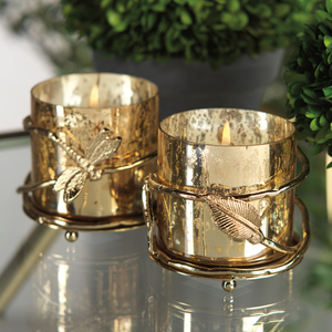 Bougeoir de table rond de qualité de luxe Idéal mariage Noël Festive Décoration de la maison Bougeoir Ambiance élégante - Product Image 2