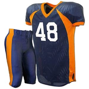 เครื่องแบบอเมริกันฟุตบอลระบายอากาศได้ดีแขนสั้นไซส์พิเศษสำหรับฤดูร้อน2024ปรับแต่งได้ - Product Image 4
