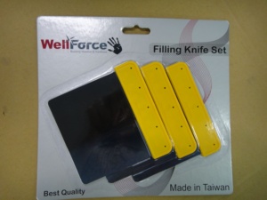 Espátula para Masilla, Hoja de Acero Inoxidable, Mango de Plástico con Agarre Suave, Herramienta para Acabado de Paneles de Yeso, Fabricación OEM ODM en Taiwán - Product Image 4