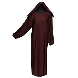 Abaya de satén de lujo personalizada al por mayor para mujer ropa islámica de alta calidad mangas con volantes pequeños musulmanes diseño libre de Dubái seda - Product Image 3