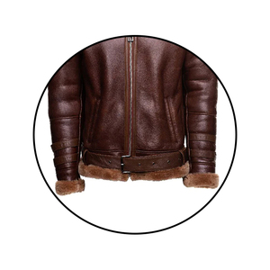 Nouvelle veste en cuir décontractée pour homme en tissu d'hiver, produits à la mode pour homme, vente chaude - Product Image 4