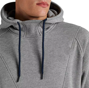 เสื้อฮู้ดดี้ผู้ชายปักลาย ผ้าฝ้าย 100% ทรงโอเวอร์ไซส์ นุ่ม อุ่น ระบายอากาศดี เหมาะสำหรับฤดูหนาว สไตล์สตรีทแฟชั่น - Product Image 3