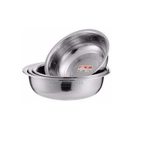 Vaisselle de cuisine et dessus de table Bol de service en résine décoratif de luxe fait à la main avec métal gaufré pour mariage et fête - Product Image 5