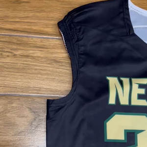 Nouvelle arrivée maillots de crosse en polyester à séchage rapide uniformes de football réversibles personnalisés avec technique de sublimation - Product Image 3