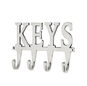 Crochet mural bonne qualité aluminium chat mots tenant/crochets fait à la main Unique créatif tenture murale support décoratif crochets - Product Image 5