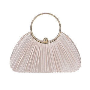 Nuevo Bolso de Mano de Diseño para Mujer, Marca de Lujo, Plisado, para Eventos Nocturnos, de Alta Calidad, Tipo Clutch - Product Image 4