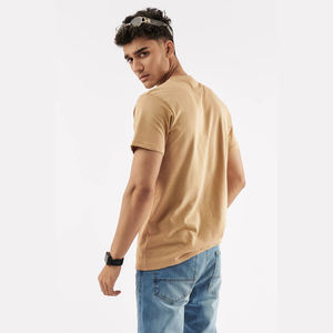 Tricoté formel pour hommes de haute qualité pour chemises T-shirt d'impression numérique lavé 100% coton lourd personnalisé - Product Image 6