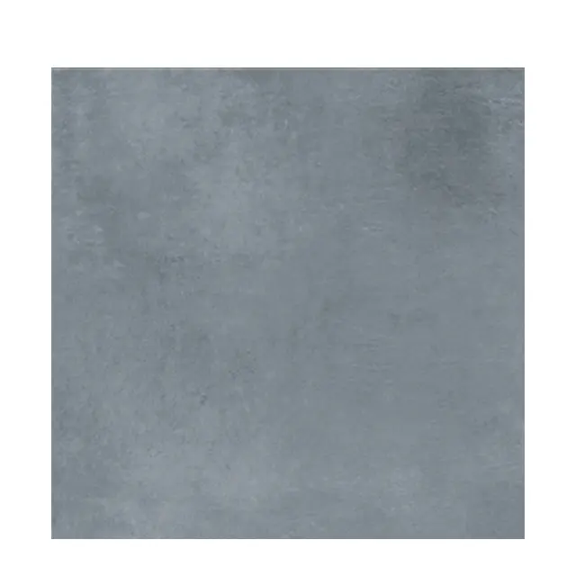 Edge Cutting Polished Glazed Porcelain Tile 80 x 80 cm Solid Grey Colour Textured Matt Finish Tiles For Living Room And Hall