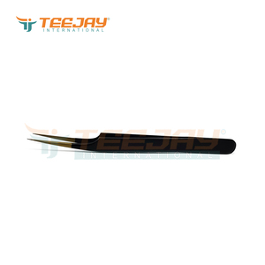 Pinzas de Aislamiento de Pestañas Ultra Finas y Ligeras de Acero Alemán con Punta Dorada para Separación de Extensiones de Pestañas - Product Image 6